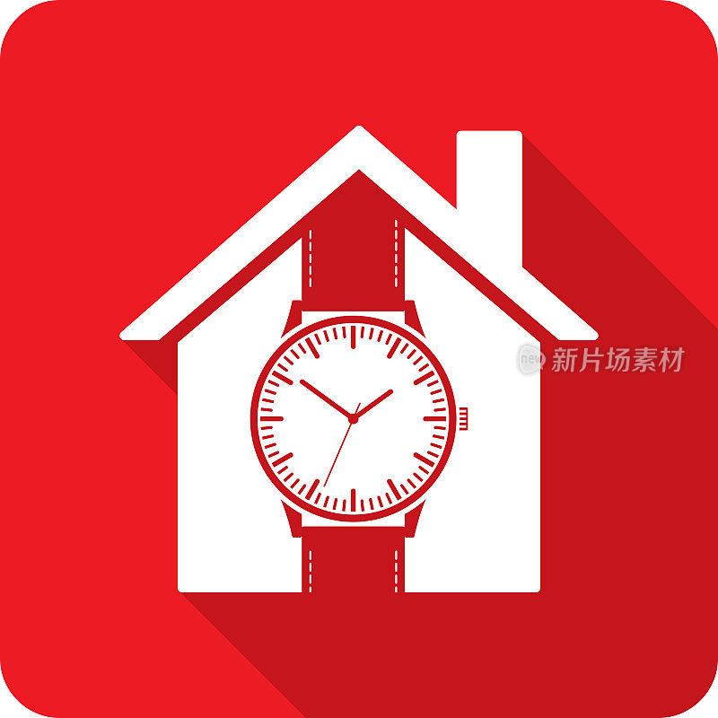 House Watch图标剪影